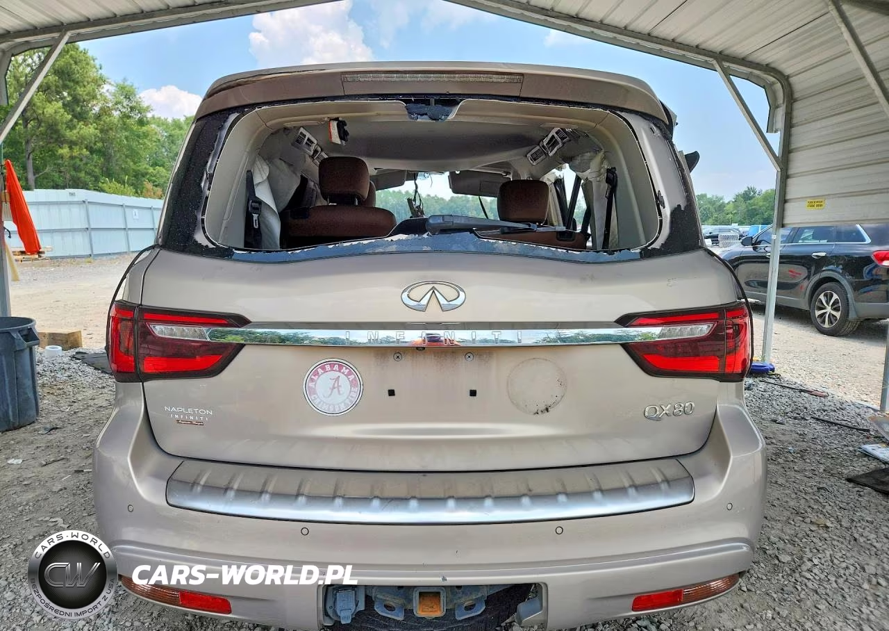 2020 Infiniti Qx80 Luxe VIN:JN8AZ2NF3L9700425 - 6