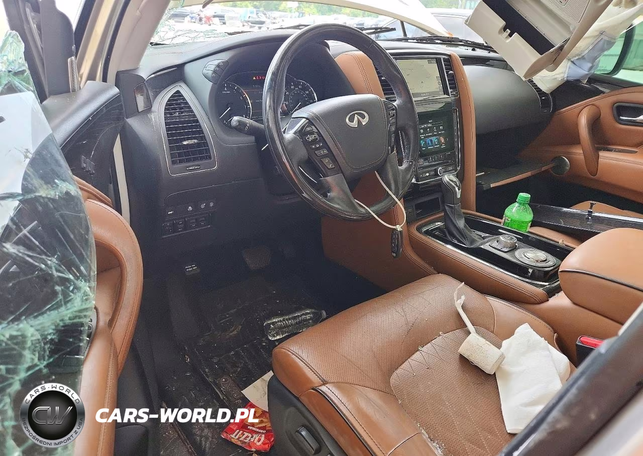 2020 Infiniti Qx80 Luxe VIN:JN8AZ2NF3L9700425 - 8