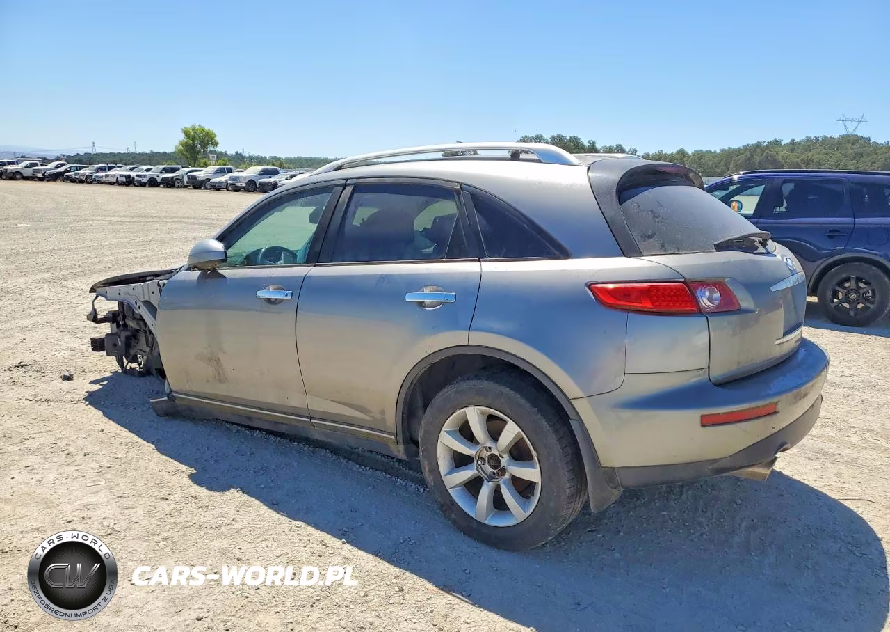 2004 Infiniti Fx35 Base VIN:JNRAS08W64X224541 - 2