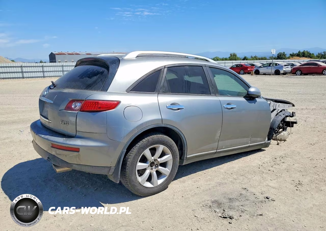 2004 Infiniti Fx35 Base VIN:JNRAS08W64X224541 - 3