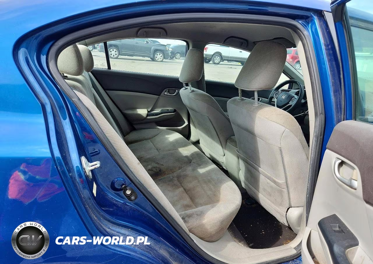 2012 Honda Civic Lx VIN:19XFB2F58CE319032 - 10