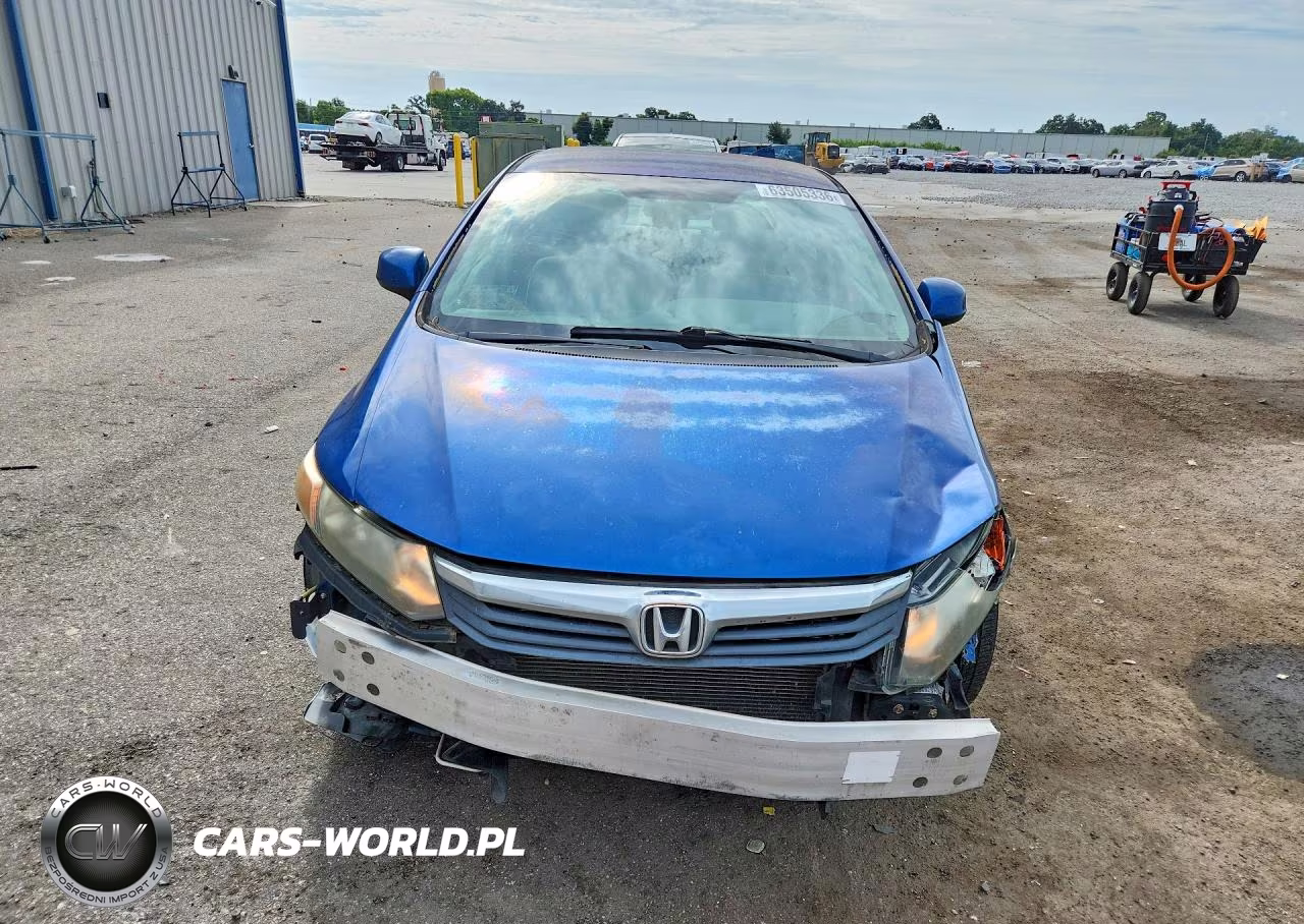 2012 Honda Civic Lx VIN:19XFB2F58CE319032 - 5