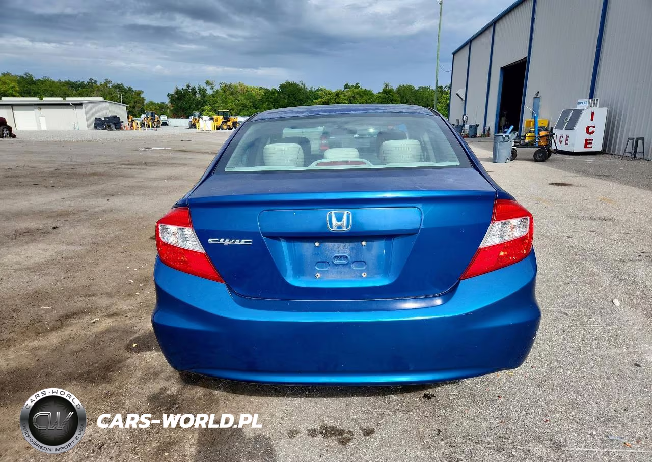 2012 Honda Civic Lx VIN:19XFB2F58CE319032 - 6