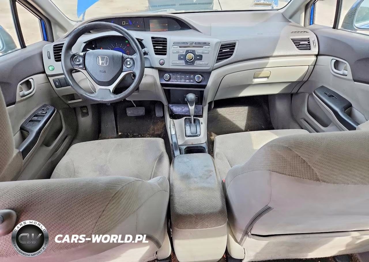 2012 Honda Civic Lx VIN:19XFB2F58CE319032 - 8