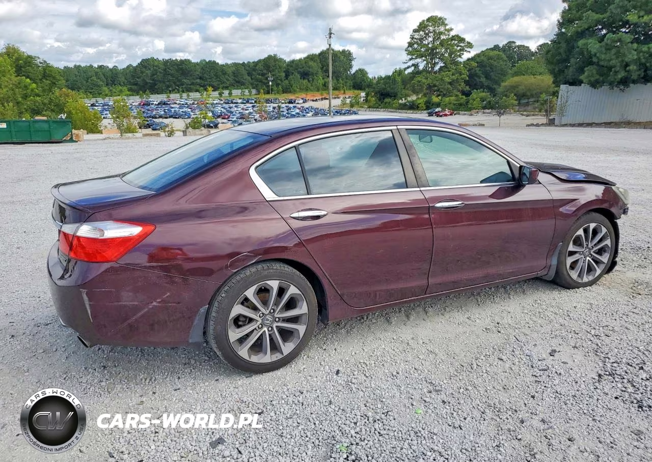 2014 Honda Accord Sport VIN:1HGCR2F50EA114553 - 3