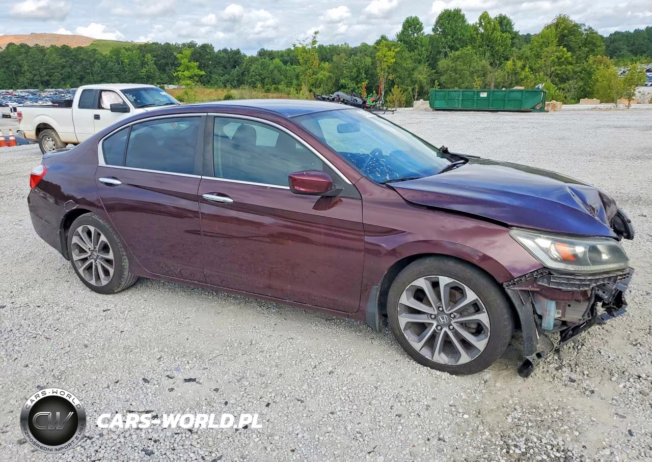 2014 Honda Accord Sport VIN:1HGCR2F50EA114553 - 4