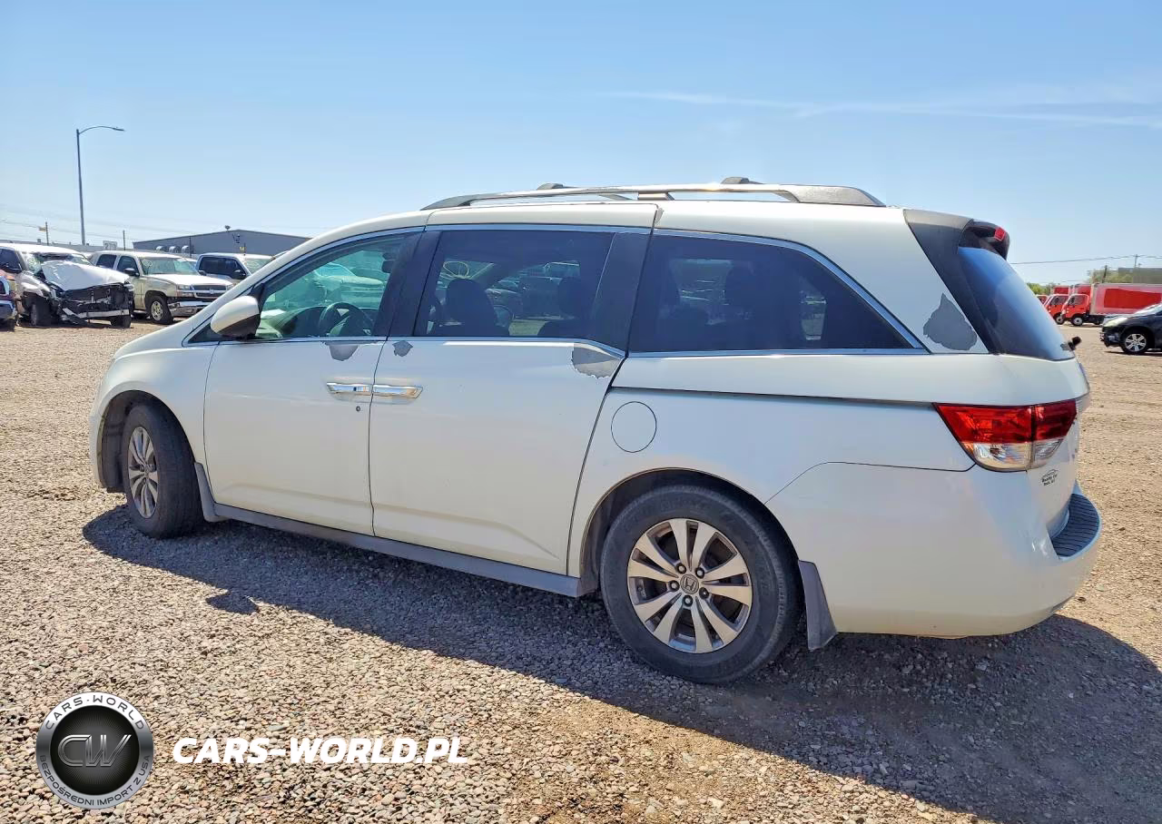 2014 Honda Odyssey Exl VIN:5FNRL5H60EB004711 - 2