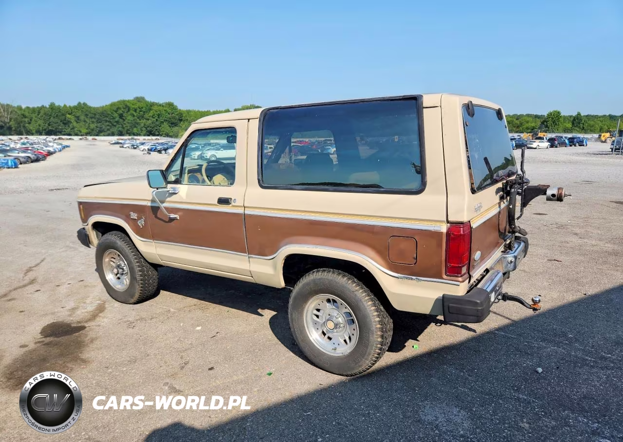 1985 Ford Bronco Ii VIN:1FMCU14S3FUA49774 - 2