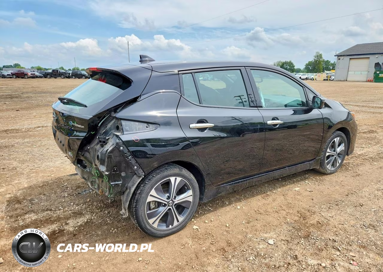 2021 Nissan Leaf Sl Plus VIN:1N4BZ1DV5MC552081 - 3