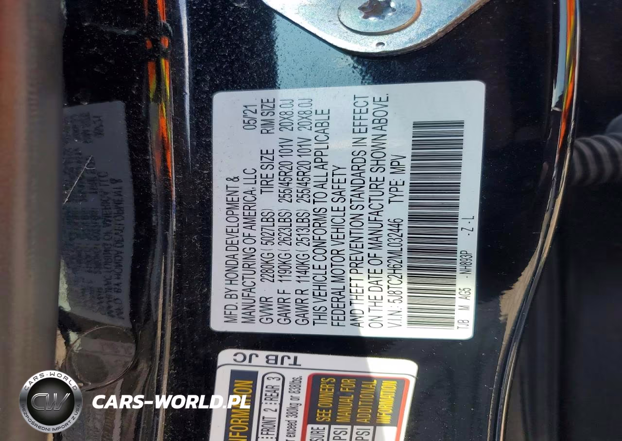2021 Acura Rdx A-Spec VIN:5J8TC2H62ML032446 - 13