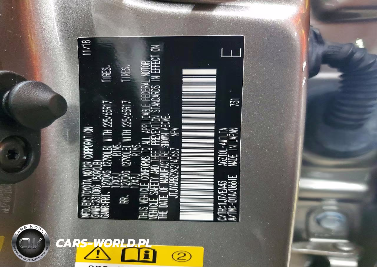 2019 Lexus Nx 300 Base VIN:JTJYARBZ2K2140667 - 12