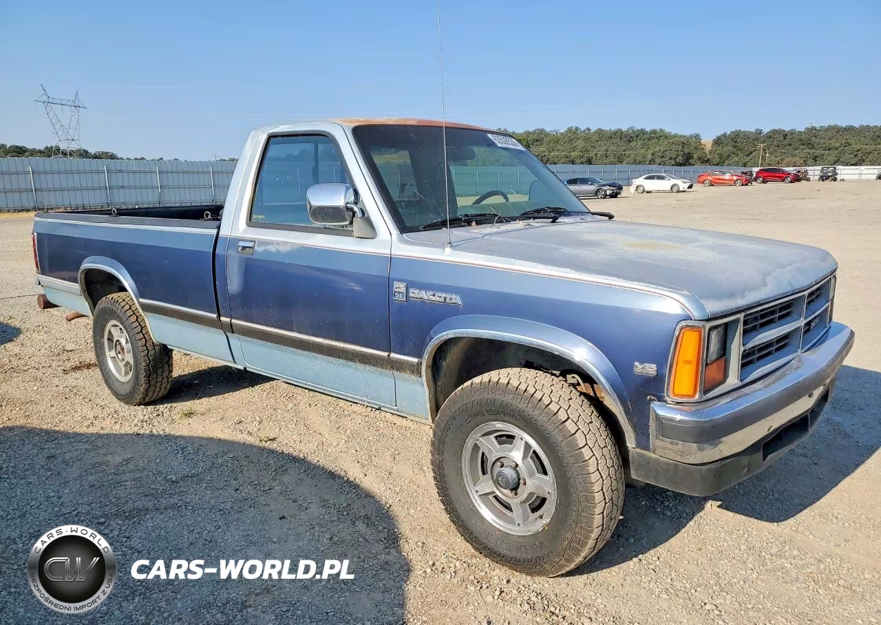 1987 Dodge Dakota VIN:1B7GR14M6HS473750 - 4