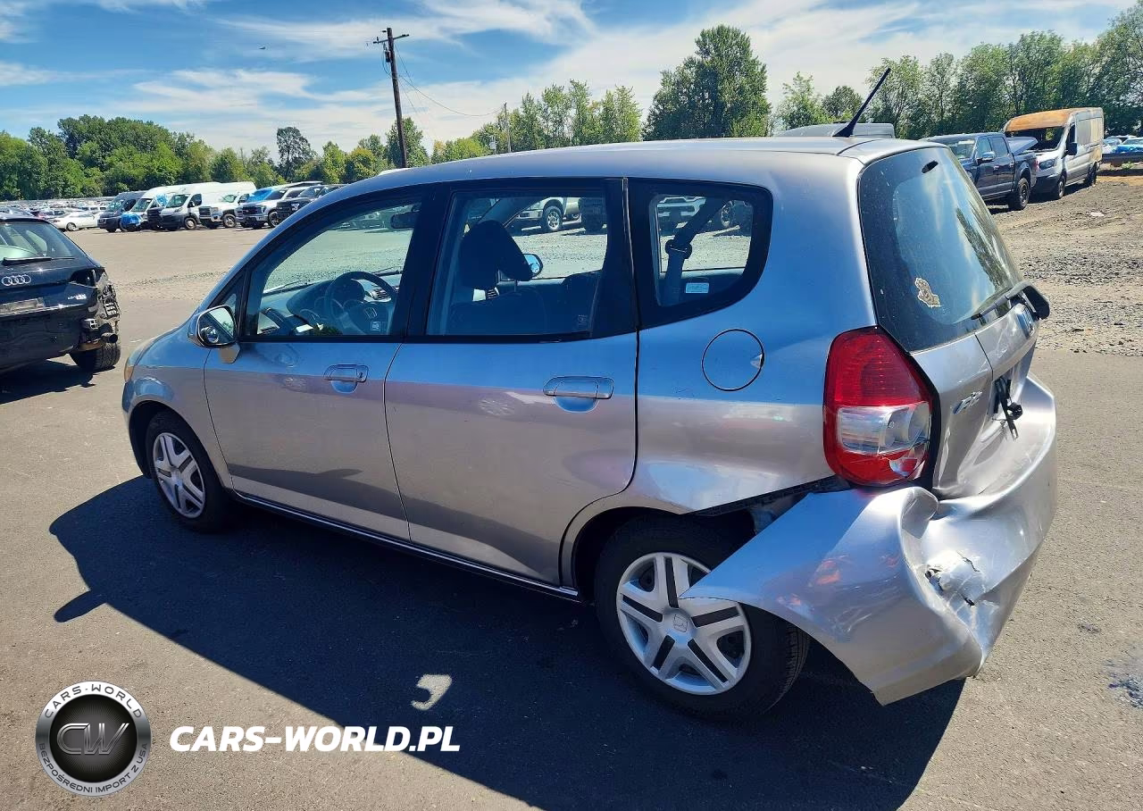 2007 Honda Fit VIN:JHMGD38497S058018 - 2