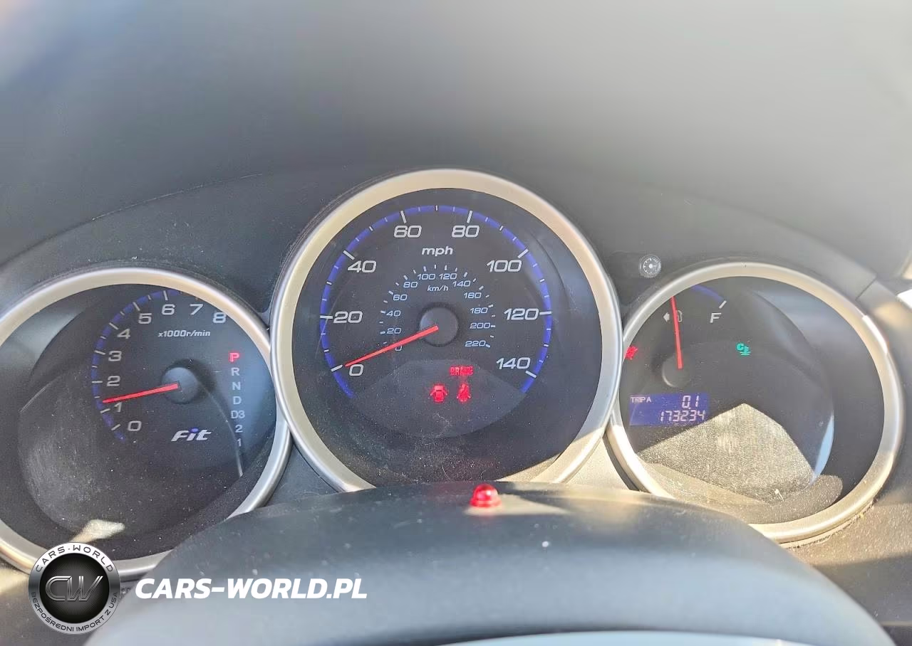 2007 Honda Fit VIN:JHMGD38497S058018 - 9