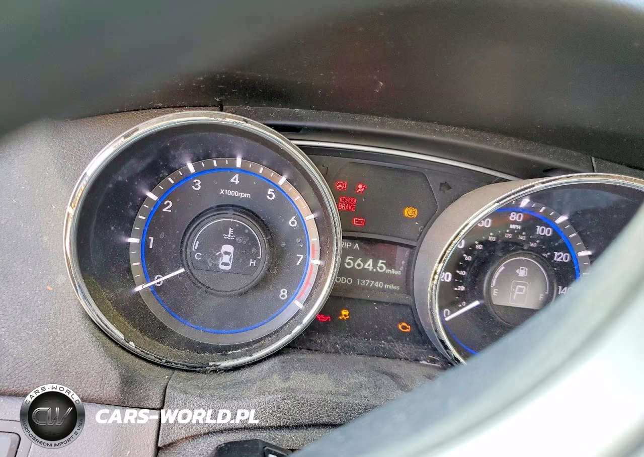 2014 Hyundai Sonata Gls VIN:5NPEB4AC2EH882038 - 9