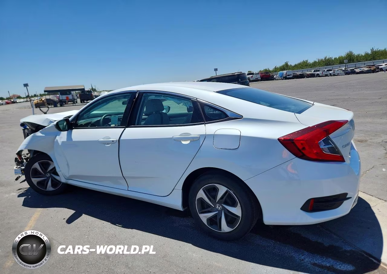 2019 Honda Civic Lx VIN:19XFC2F61KE214840 - 2
