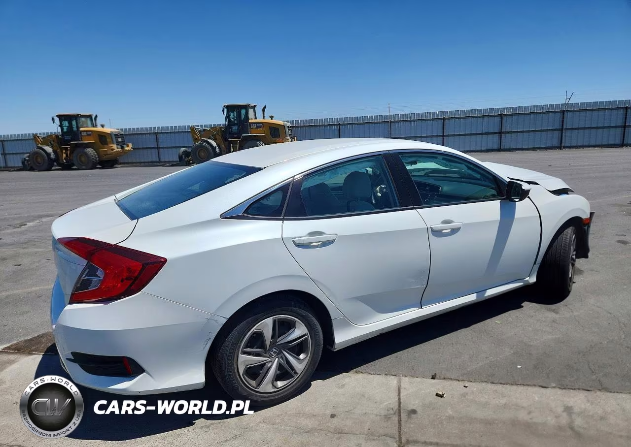 2019 Honda Civic Lx VIN:19XFC2F61KE214840 - 3