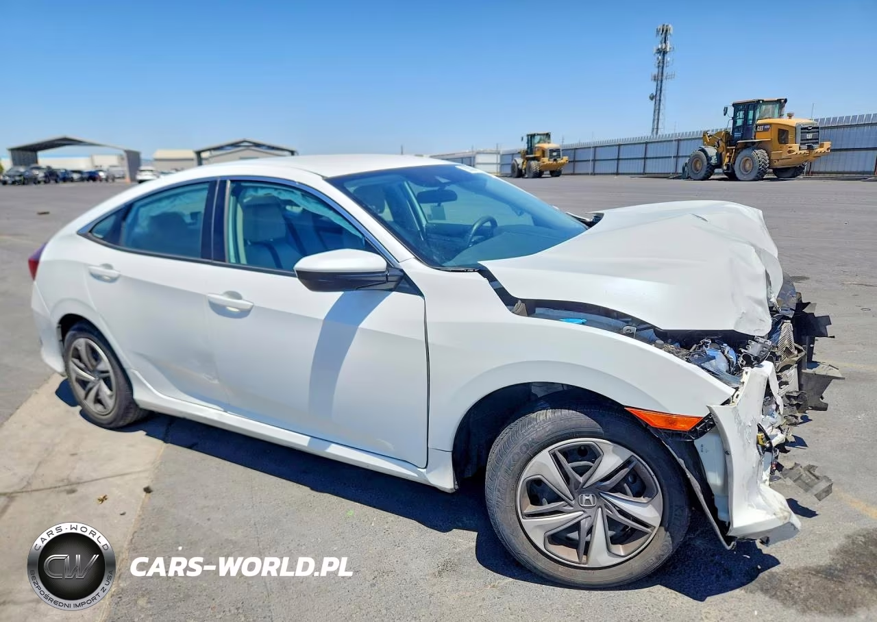 2019 Honda Civic Lx VIN:19XFC2F61KE214840 - 4