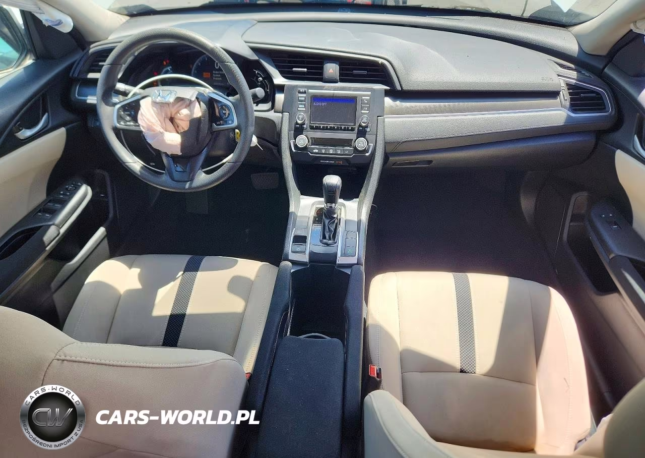 2019 Honda Civic Lx VIN:19XFC2F61KE214840 - 8