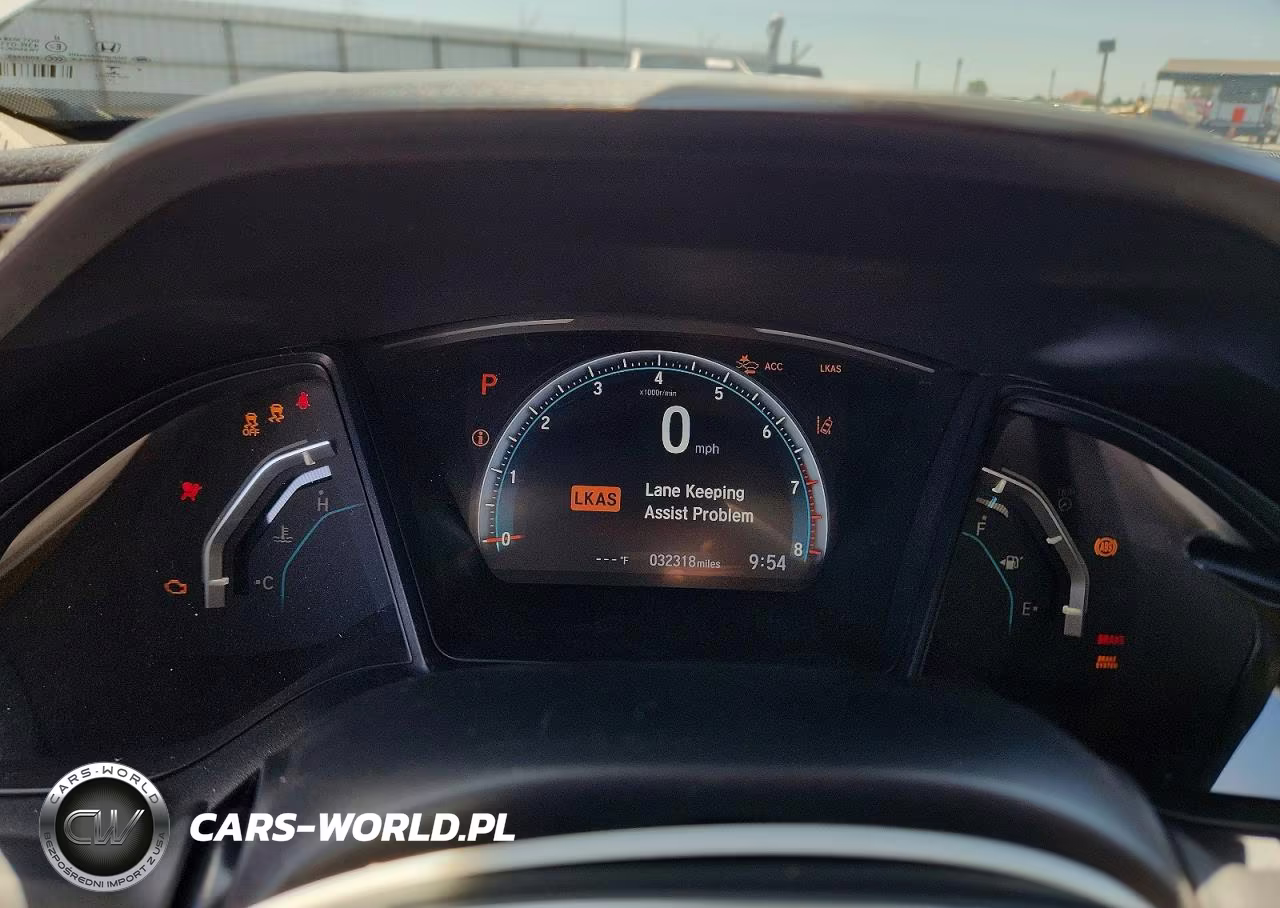 2019 Honda Civic Lx VIN:19XFC2F61KE214840 - 9