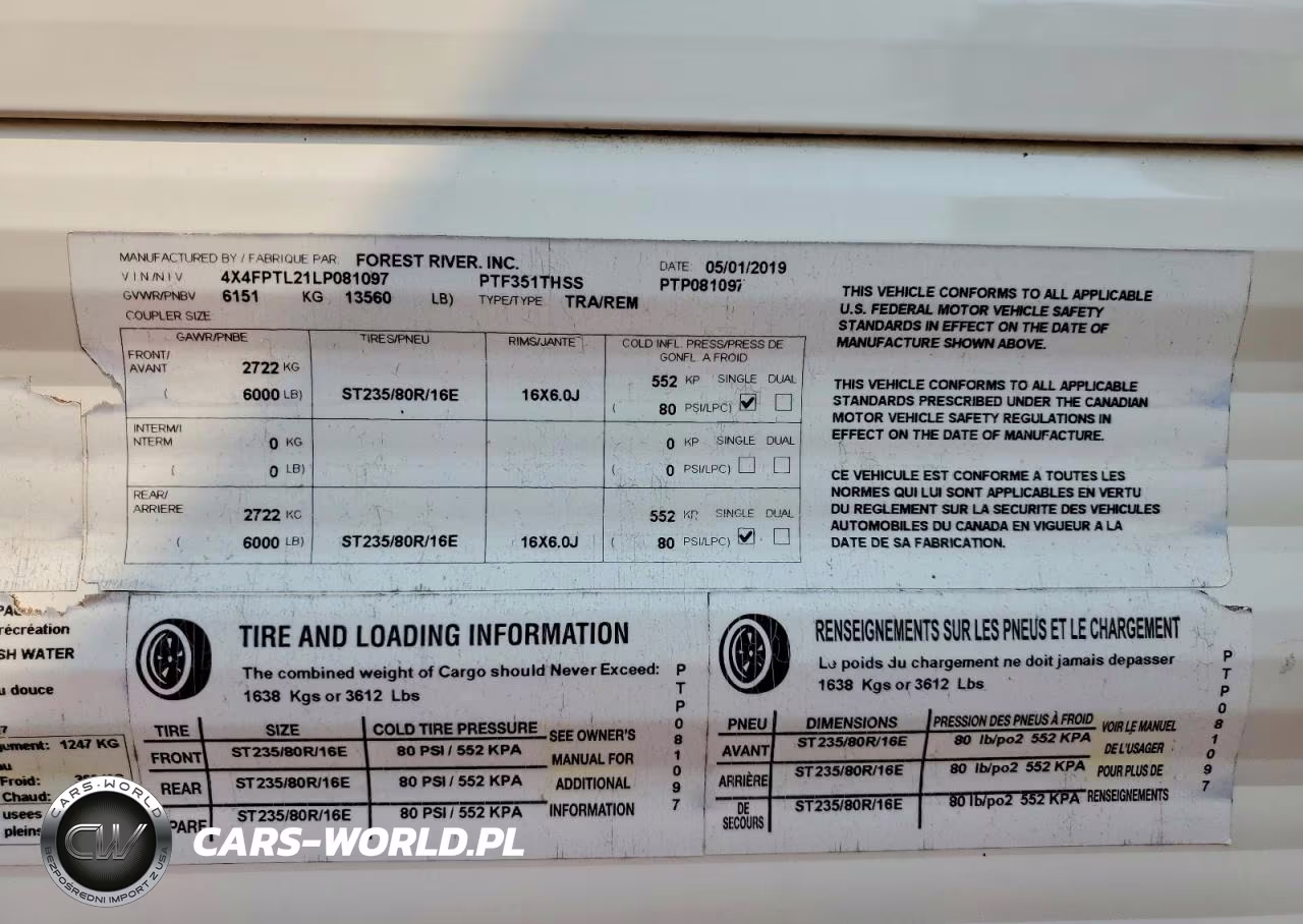 2020 Forest River Puma Camper VIN:4X4FPTL21LP081097 - 10