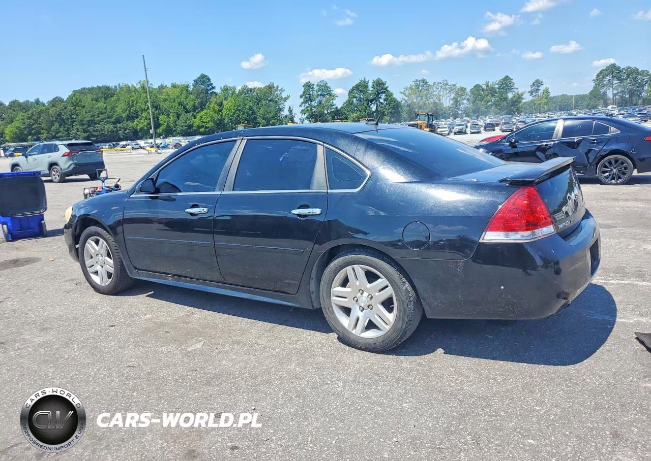 2013 Chevrolet Impala Lt VIN:2G1WG5E37D1190114 - 2