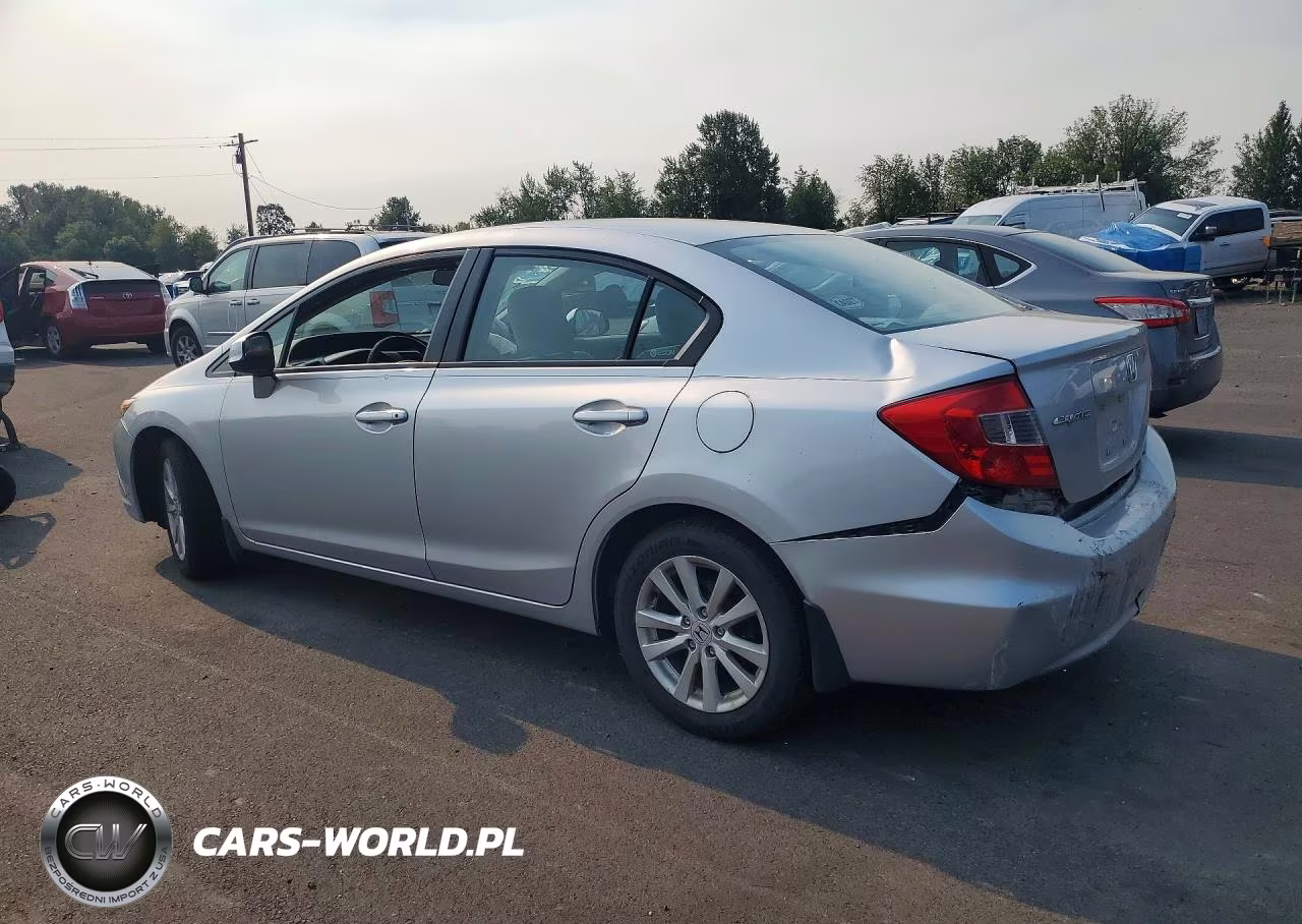 2012 Honda Civic Ex VIN:19XFB2F8XCE088077 - 2