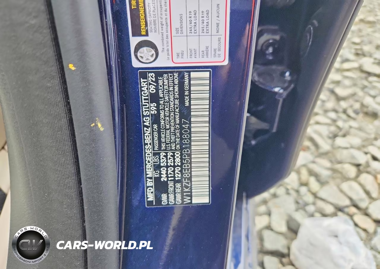 2023 Mercedes-Benz E 350 4Matic VIN:W1KZF8EB5PB188047 - 12