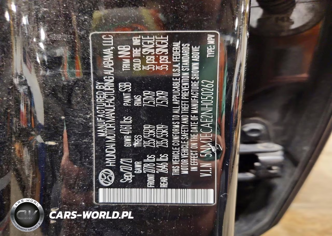 2022 Hyundai Tucson Limited VIN:5NMJECAE2NH050262 - 14