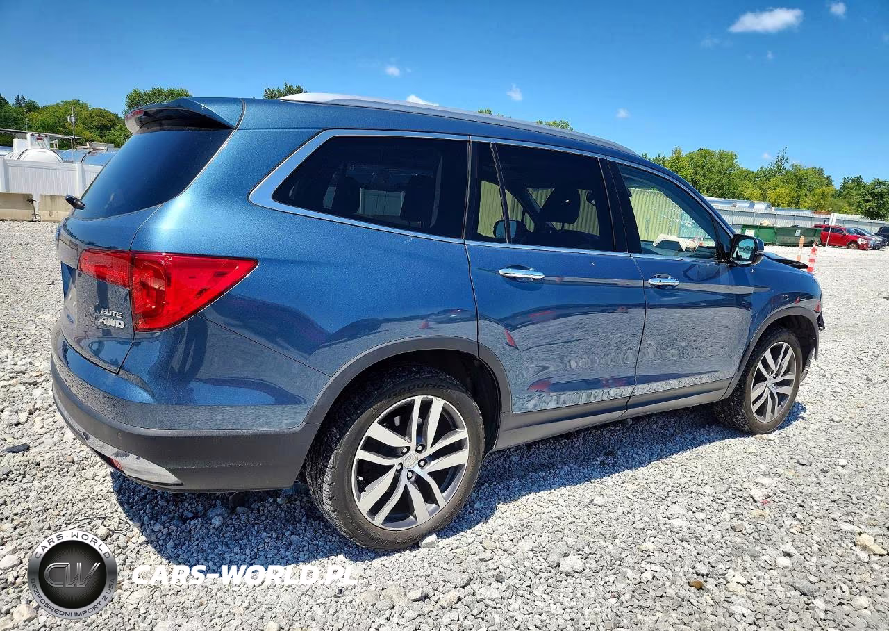 2017 Honda Pilot Elite VIN:5FNYF6H07HB009462 - 3