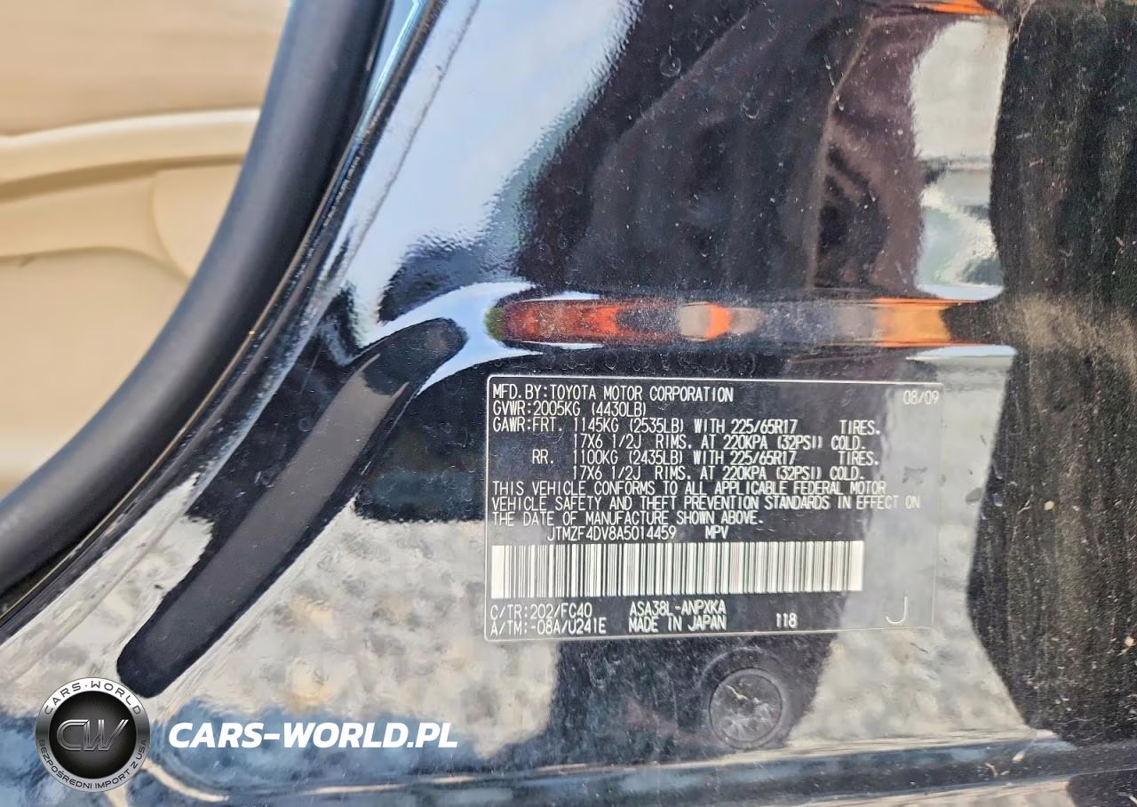 2010 Toyota Rav4 Base VIN:JTMZF4DV8A5014459 - 13