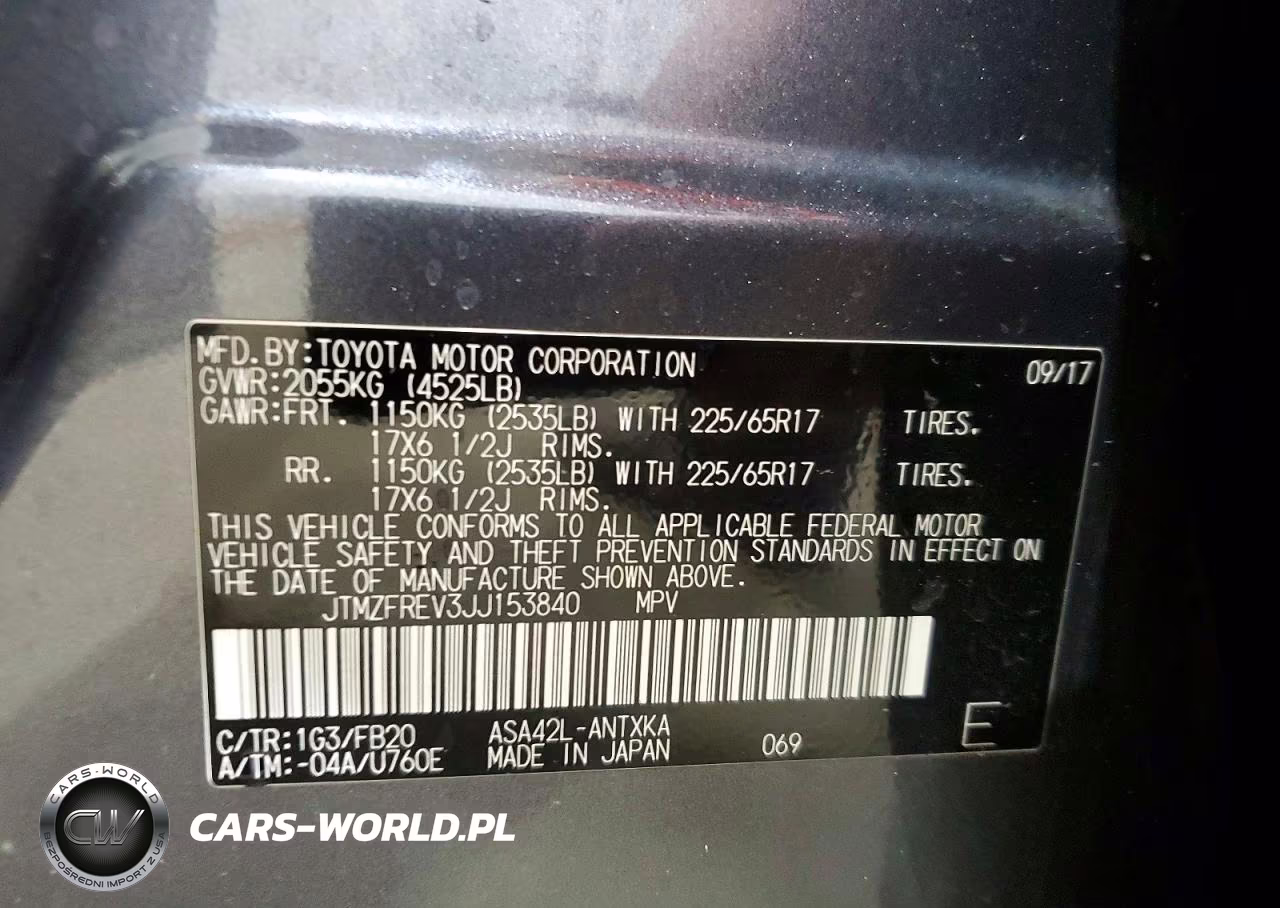 2018 Toyota Rav4 Le VIN:JTMZFREV3JJ153840 - 13