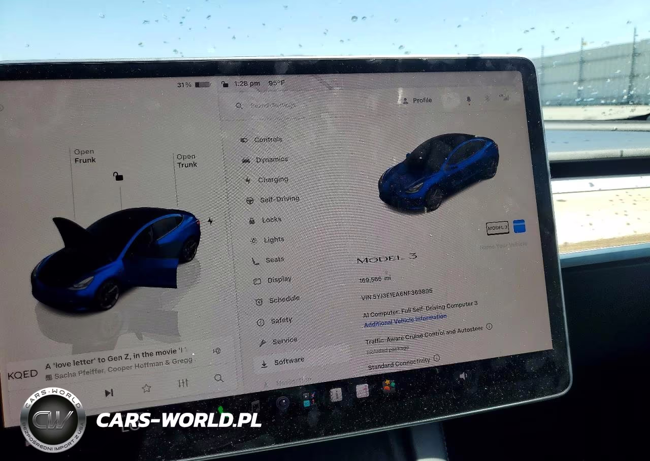 2022 Tesla Model 3 VIN:5YJ3E1EA6NF369895 - 9
