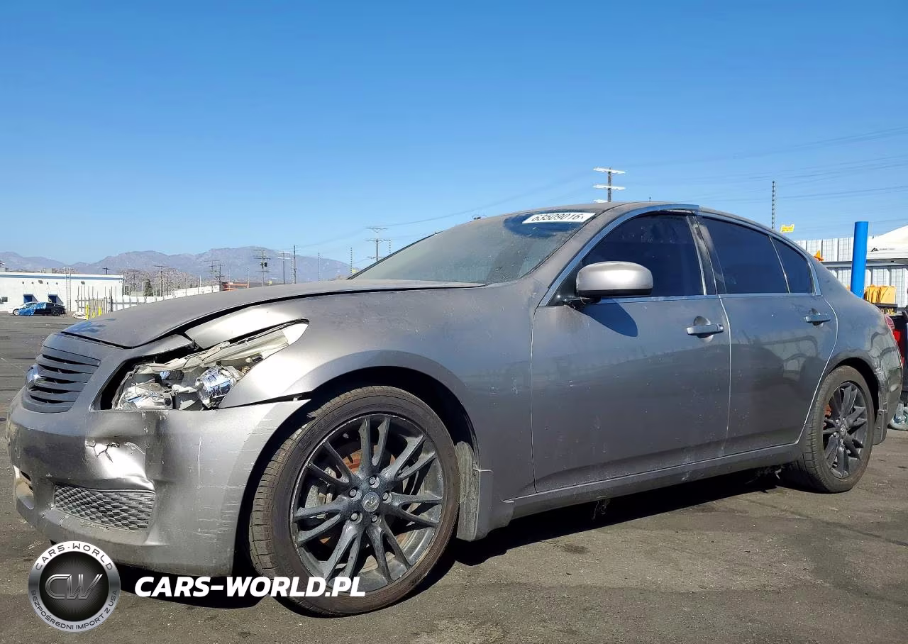 2008 Infiniti G35 Base VIN:JNKBV61E28M203742 - 1