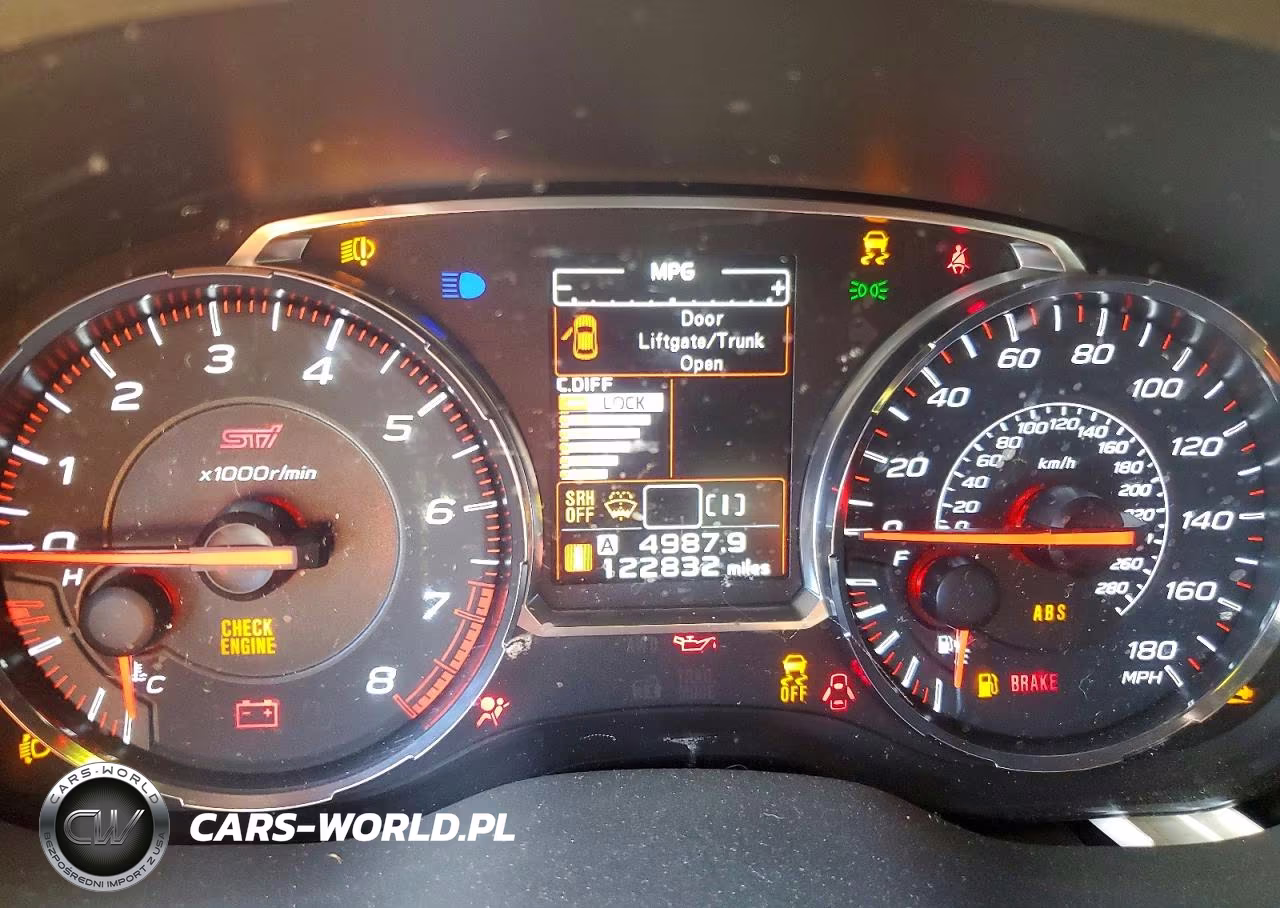 2018 Subaru Wrx Sti VIN:JF1VA2M65J9821028 - 9