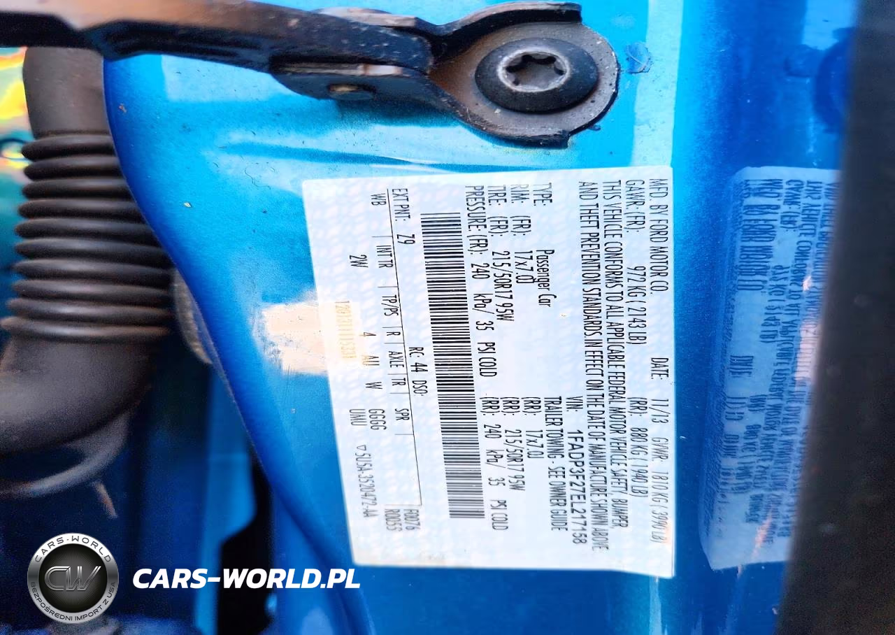 2014 Ford Focus Se VIN:1FADP3F27EL217158 - 12