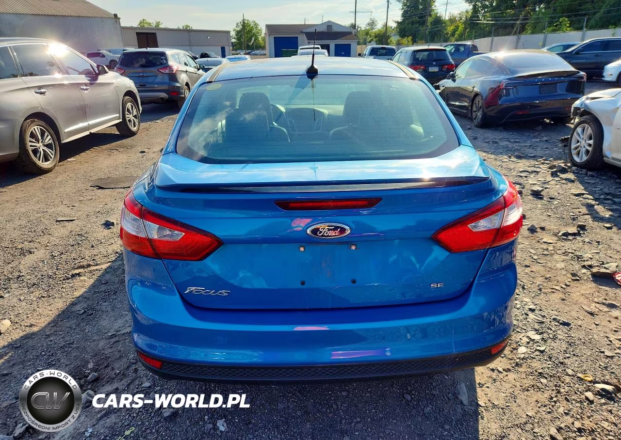 2014 Ford Focus Se VIN:1FADP3F27EL217158 - 6