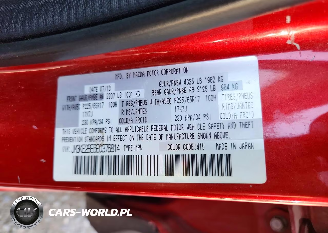 2014 Mazda Cx-5 Sport VIN:JM3KE2BE6E0376814 - 12