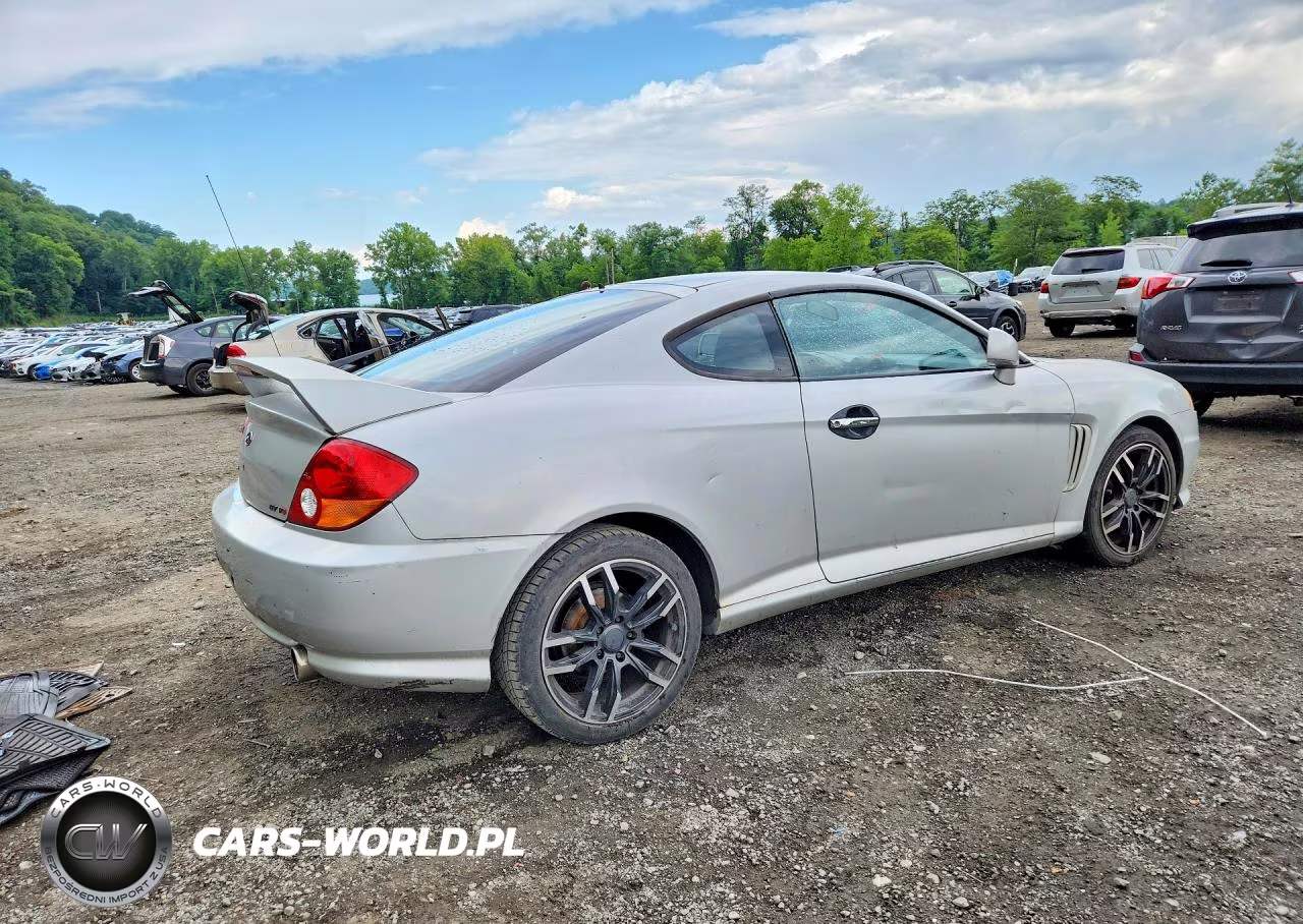 2004 Hyundai Tiburon Gt VIN:KMHHN65F94U133094 - 3