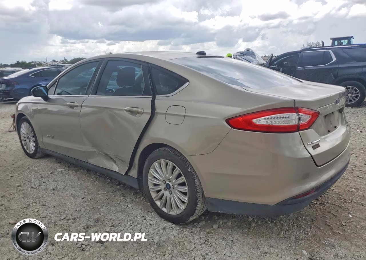 2015 Ford Fusion S Hybrid VIN:3FA6P0UU3FR167163 - 2