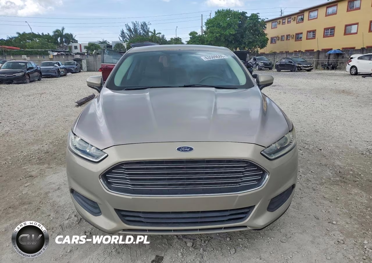 2015 Ford Fusion S Hybrid VIN:3FA6P0UU3FR167163 - 5