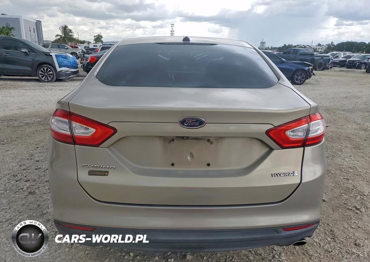 2015 Ford Fusion S Hybrid VIN:3FA6P0UU3FR167163 - 6