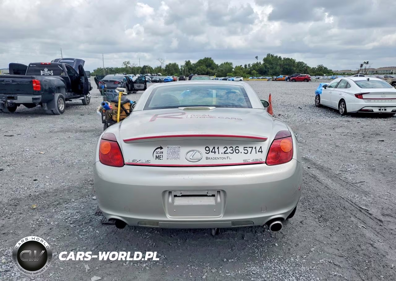2004 Lexus Sc 430 VIN:JTHFN48Y240057656 - 6