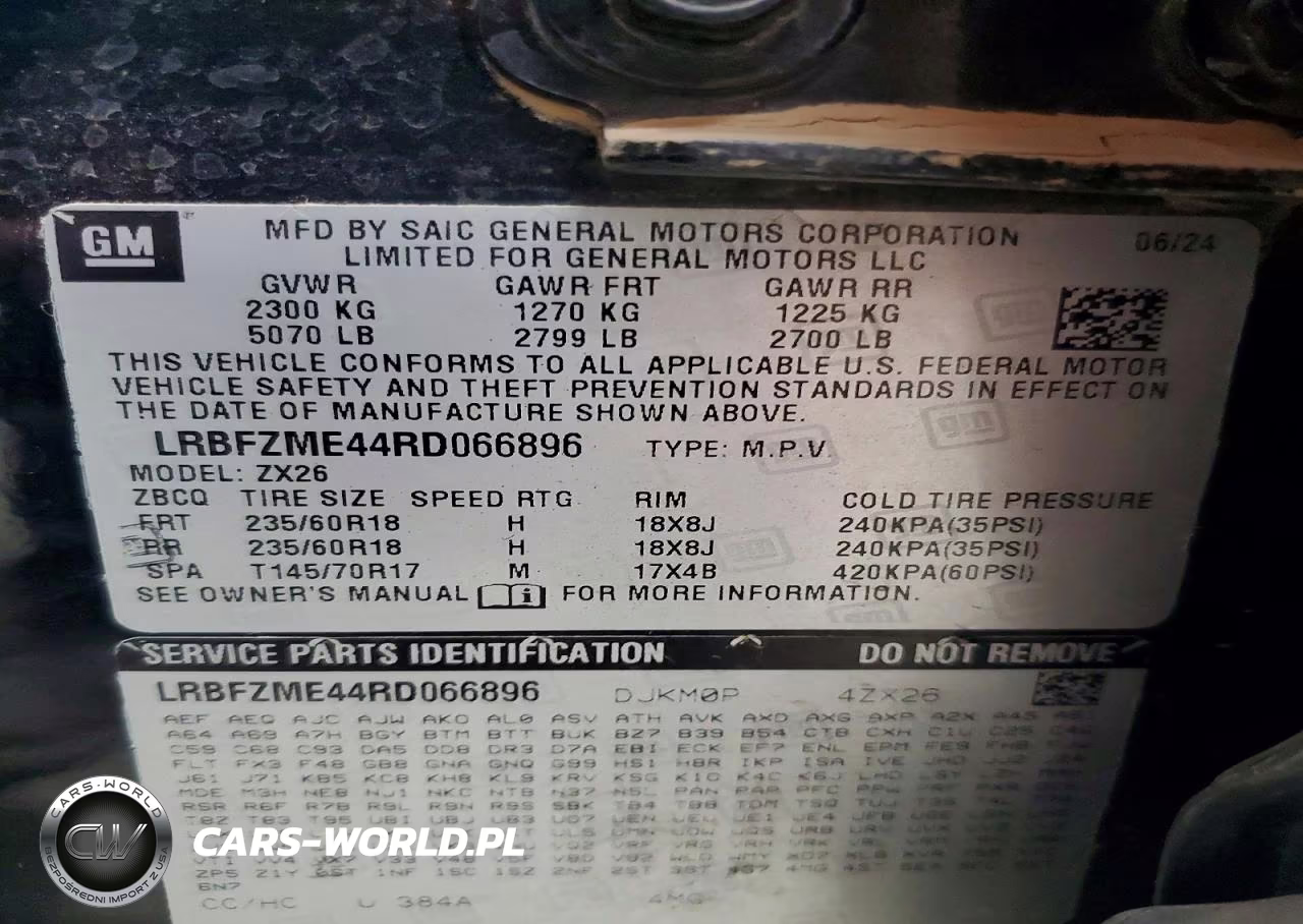 2024 Buick Envision Preferred VIN:LRBFZME44RD066896 - 13