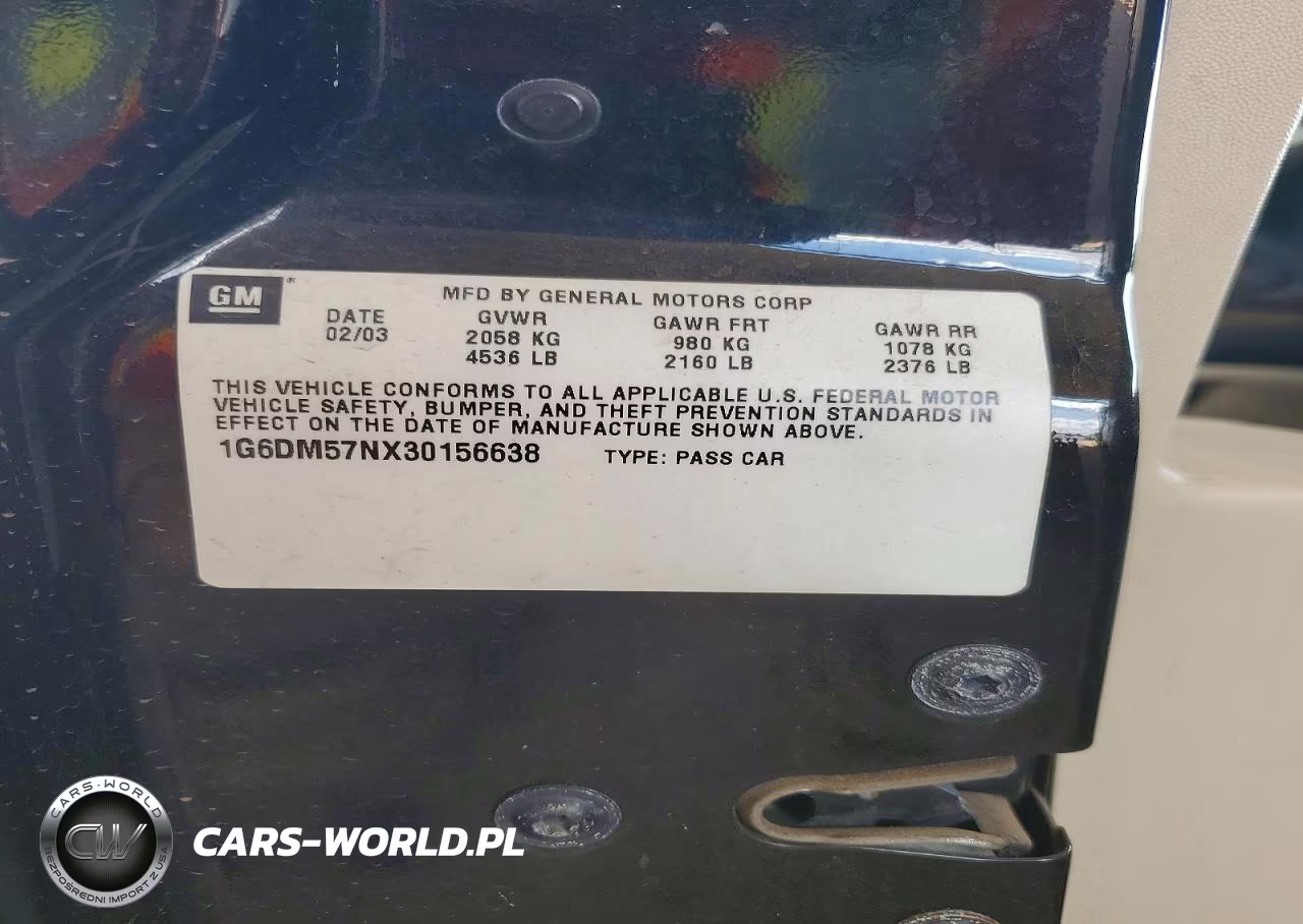 2003 Cadillac Cts VIN:1G6DM57NX30156638 - 12
