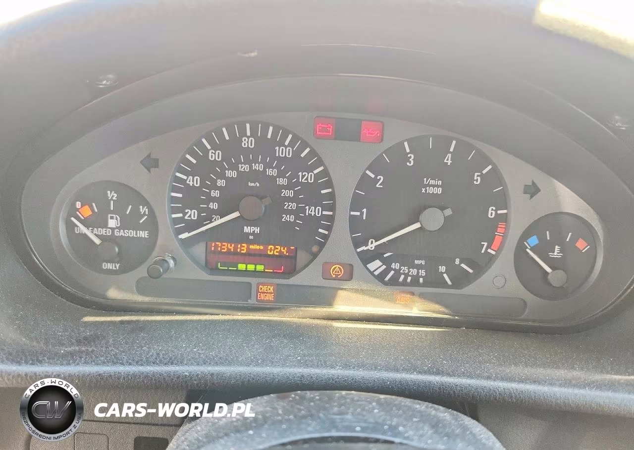 1998 BMW 328 I Automatic VIN:WBACD4324WAV61243 - 9