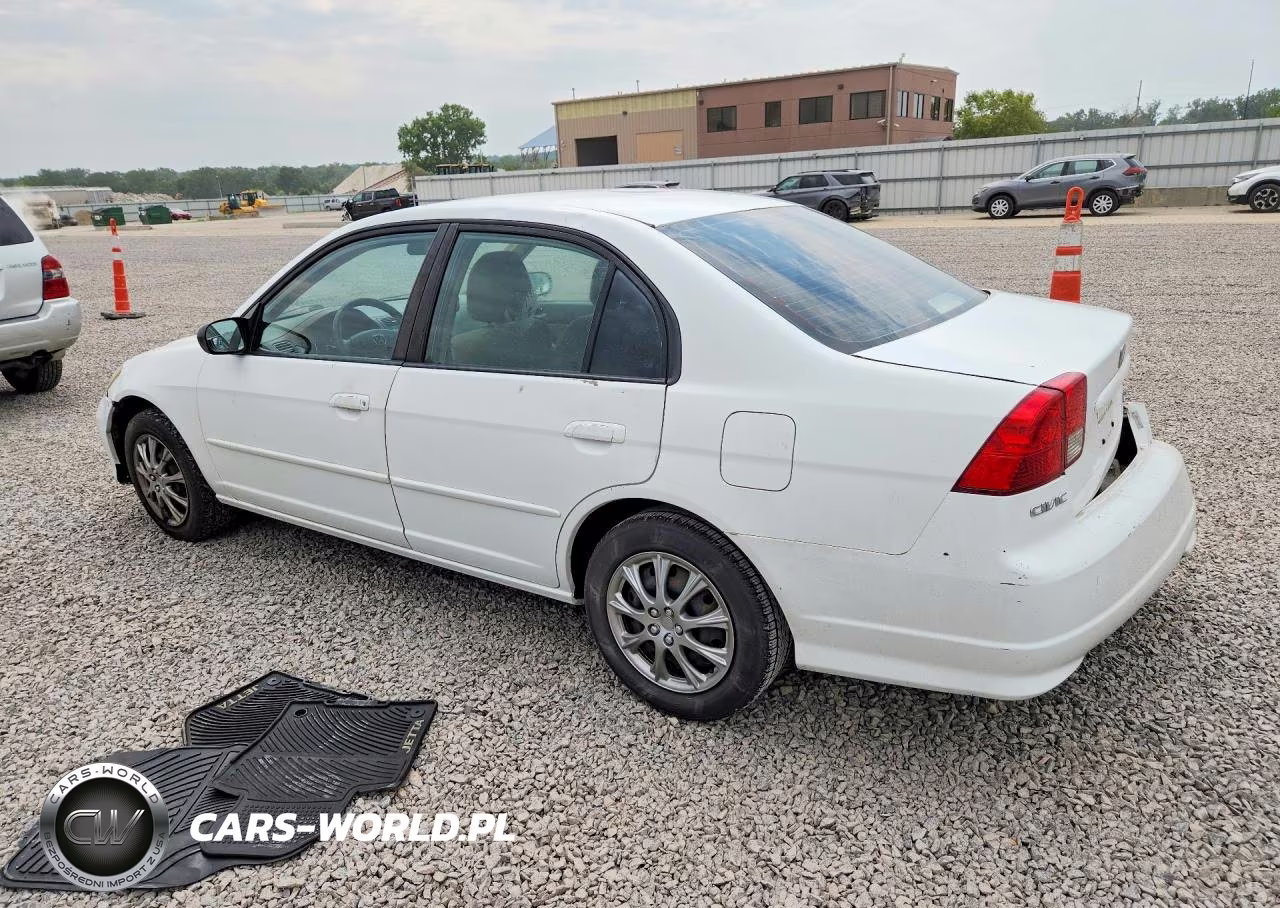 2005 Honda Civic Lx VIN:2HGES16555H630738 - 2