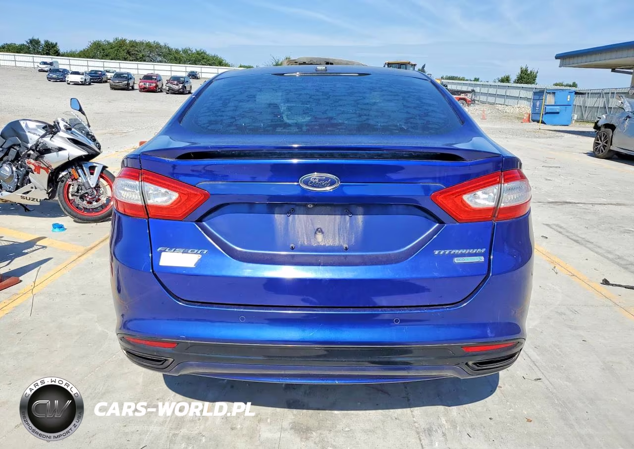 2015 Ford Fusion Titanium VIN:3FA6P0K98FR239389 - 6