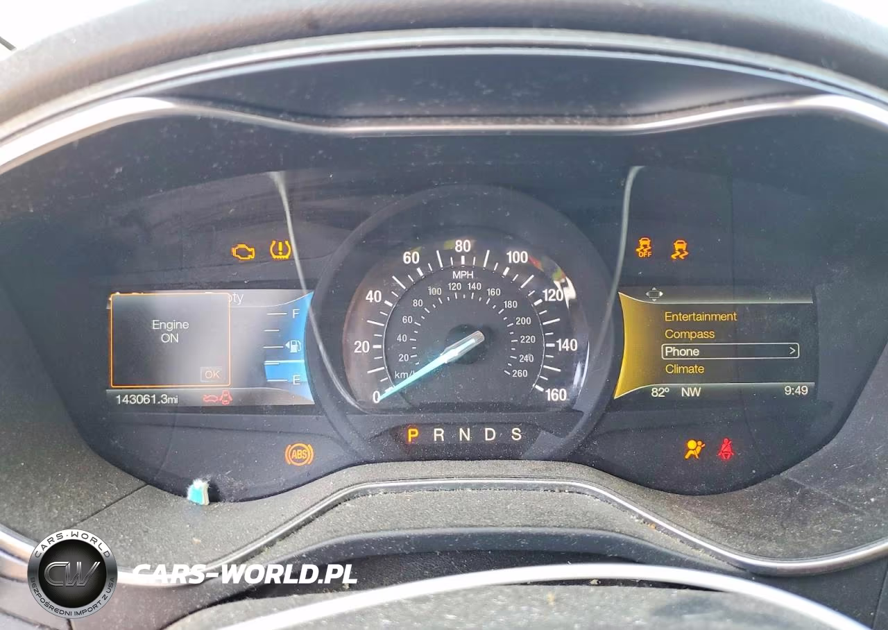 2015 Ford Fusion Titanium VIN:3FA6P0K98FR239389 - 9
