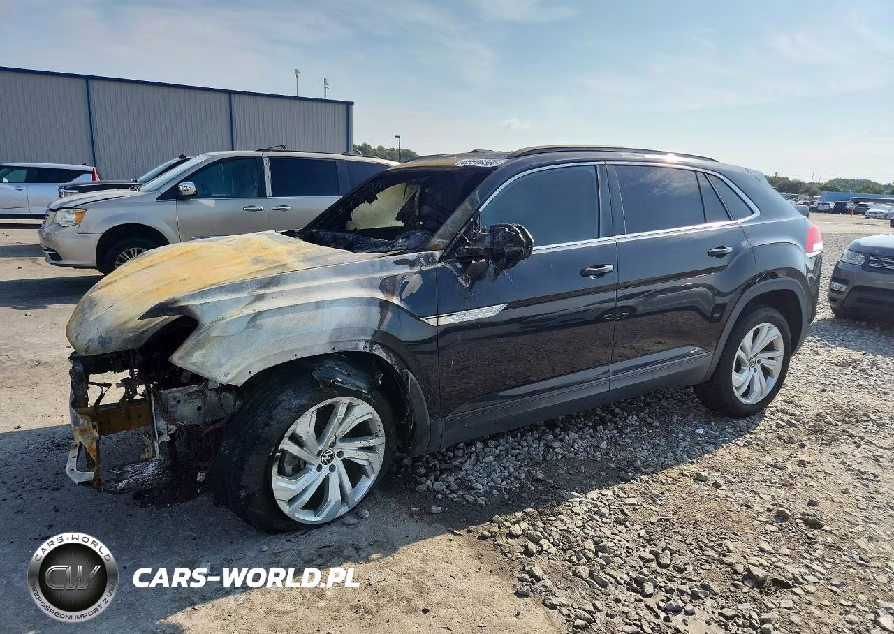 2021 Volkswagen Atlas Cross Sport Sel VIN:1V2BE2CA8MC204879 - 1